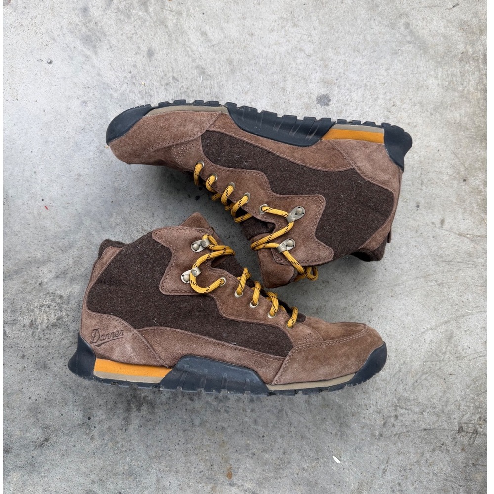 Danner Skyridge Wool Brown Suede Hiking Boots Mens 11 30163 GREAT CONDITION